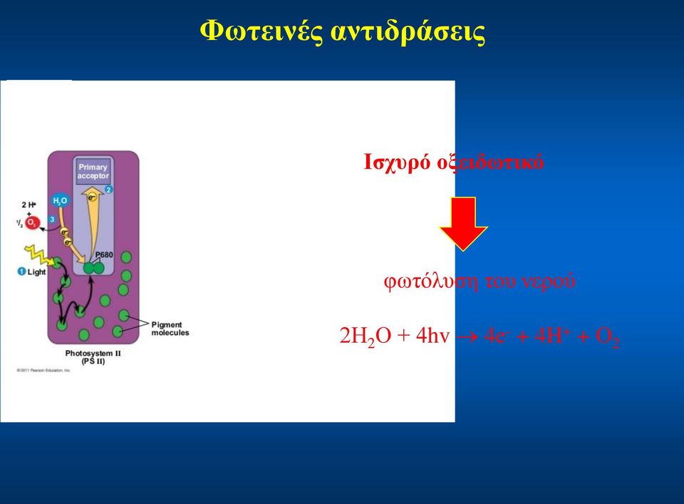 φωτόλυση του νερού 2Η