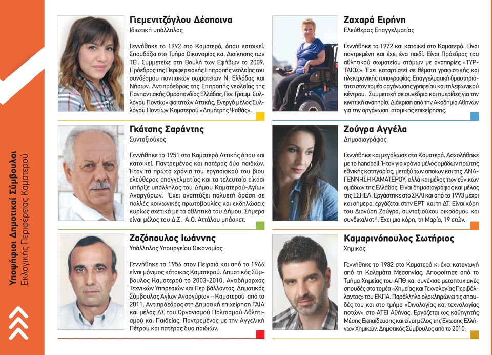 Συλλόγου Ποντίων φοιτητών Αττικής, Ενεργό μέλος Συλλόγου Ποντίων Καματερού «Δημήτρης Ψαθάς».