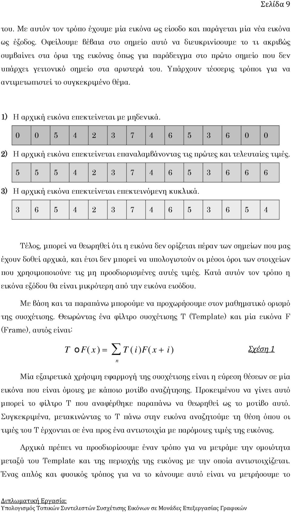 Υπάρχουν τέσσερις τρόποι για να αντιμετωπιστεί το συγκεκριμένο θέμα. 1) Η αρχική εικόνα επεκτείνεται με μηδενικά.