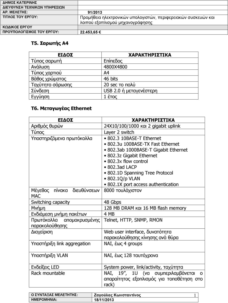 Υποστήριξη link aggregation Υποστήριξη VLAN 24X0/00/000 και 2 gigabit uplink Layer 2 switch 802.3 0BASE-T Ethernet 802.3u 00BASE-TX Fast Ethernet 802.3ab 000BASE-T Gigabit Ethernet 802.