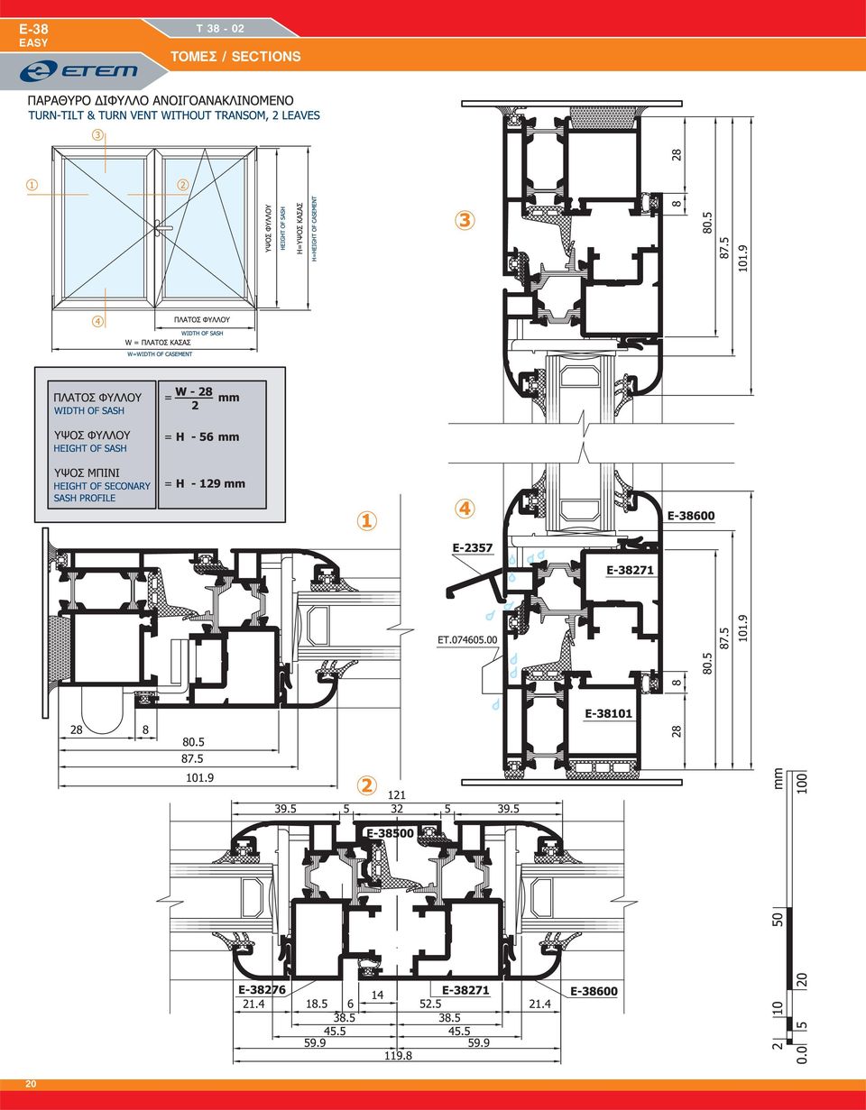 SECTIONS