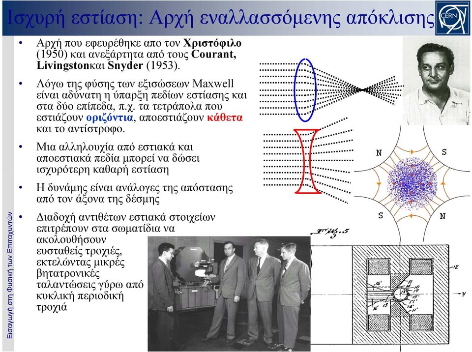 τα τετράπολα που εστιάζουν οριζόντια, αποεστιάζουν κάθετα και το αντίστροφο.