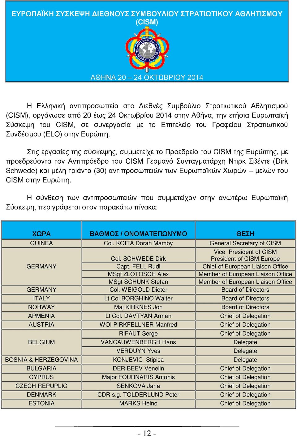 δμν λΰα έ μν μν τ ε ομ,ν υηη έξ Ν κνλκ λ έκν κυνcism μν υλυπμ, η Ν πλκ λ τκθ αν κθν θ δπλσ λκν κυν CISM Γ ληαθσν υθ αΰηα ΪλξΝ Ν δλεν ίϋθ Ν ΧDirk Schwede) εαδνηϋζν λδϊθ ανχγίψναθ δπλκ ππ δυθ πθν