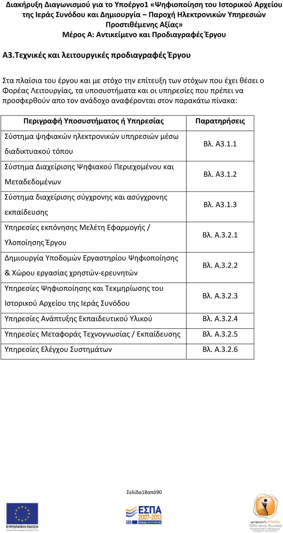 Περιεχομζνου και Μεταδεδομζνων φςτθμα διαχείριςθσ ςφγχρονθσ και αςφγχρονθσ εκπαίδευςθσ Τπθρεςίεσ εκπόνθςθσ Μελζτθ Εφαρμογισ / Τλοποίθςθσ Ζργου Δθμιουργία Τποδομϊν Εργαςτθρίου Ψθφιοποίθςθσ & Χϊρου