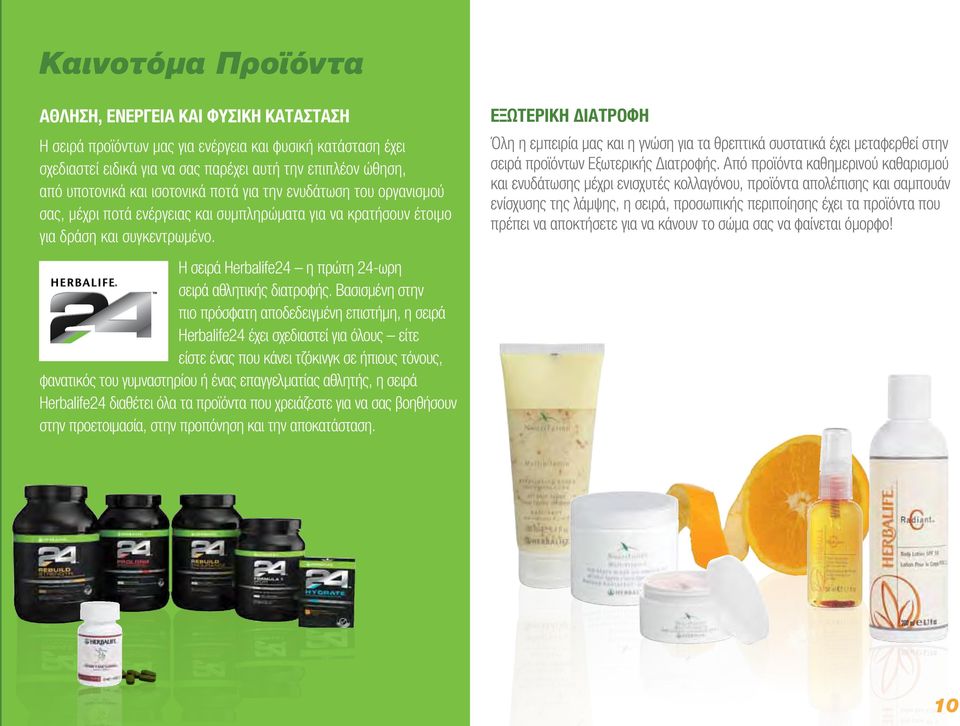 Η σειρά Herbalife24 η πρώτη 24-ωρη σειρά αθλητικής διατροφής.