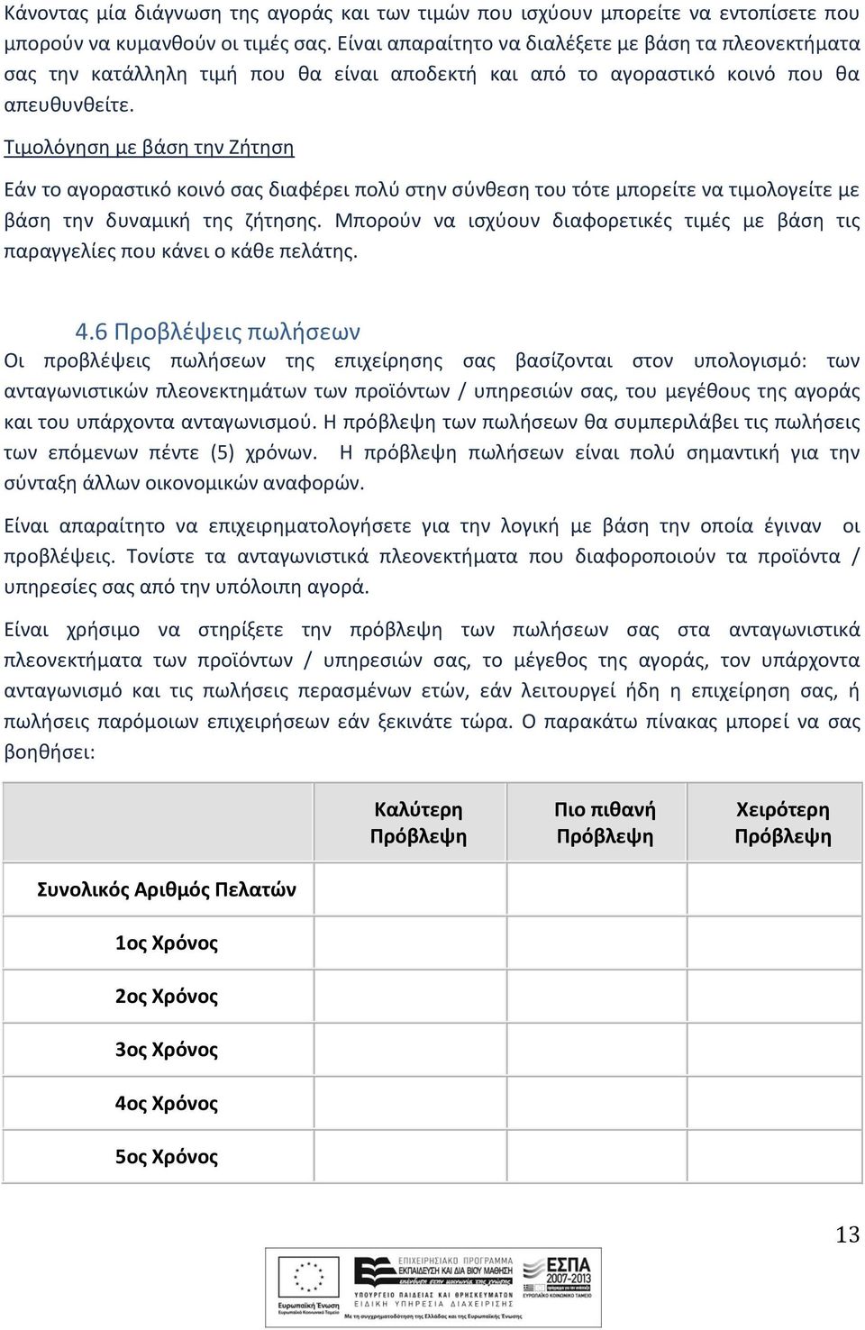 Τιμολόγηση με βάση την Ζήτηση Εάν το αγοραστικό κοινό σας διαφέρει πολύ στην σύνθεση του τότε μπορείτε να τιμολογείτε με βάση την δυναμική της ζήτησης.