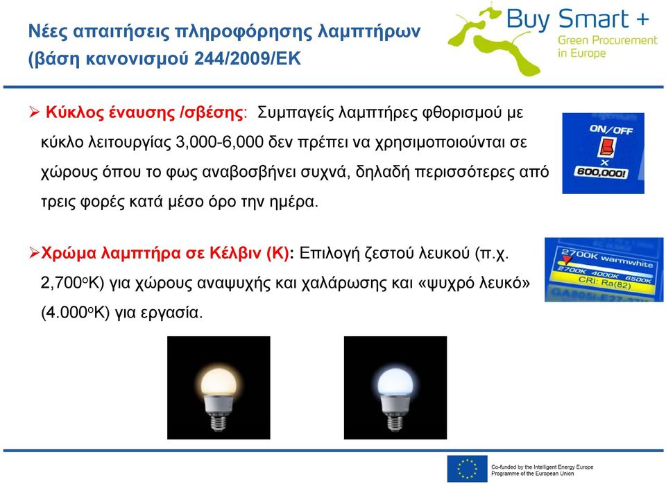αναβοσβήνει συχνά, δηλαδή περισσότερες από τρεις φορές κατά μέσο όρο την ημέρα.