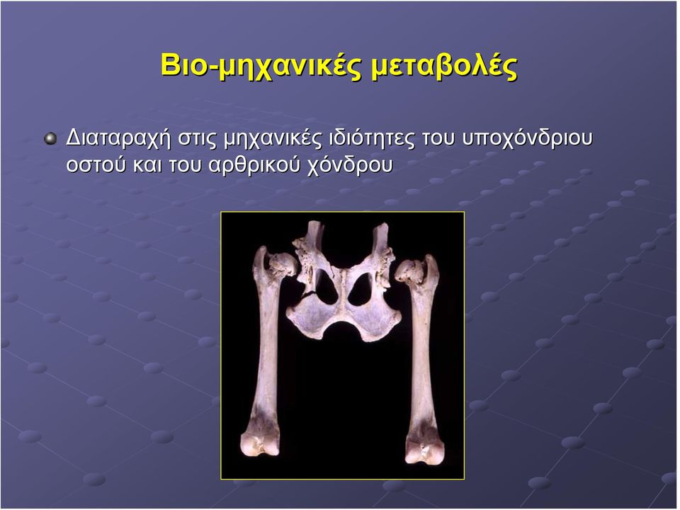 ιδιότητες του υποχόνδριου