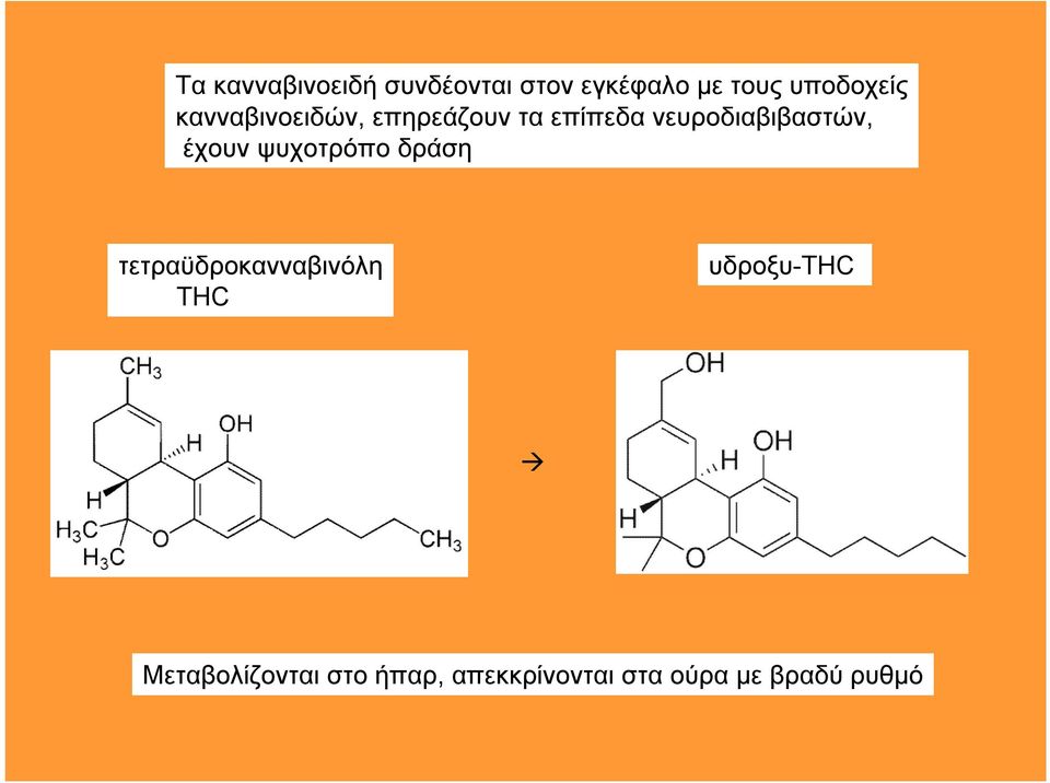 νευροδιαβιβαστών, έχουν ψυχοτρόπο δράση