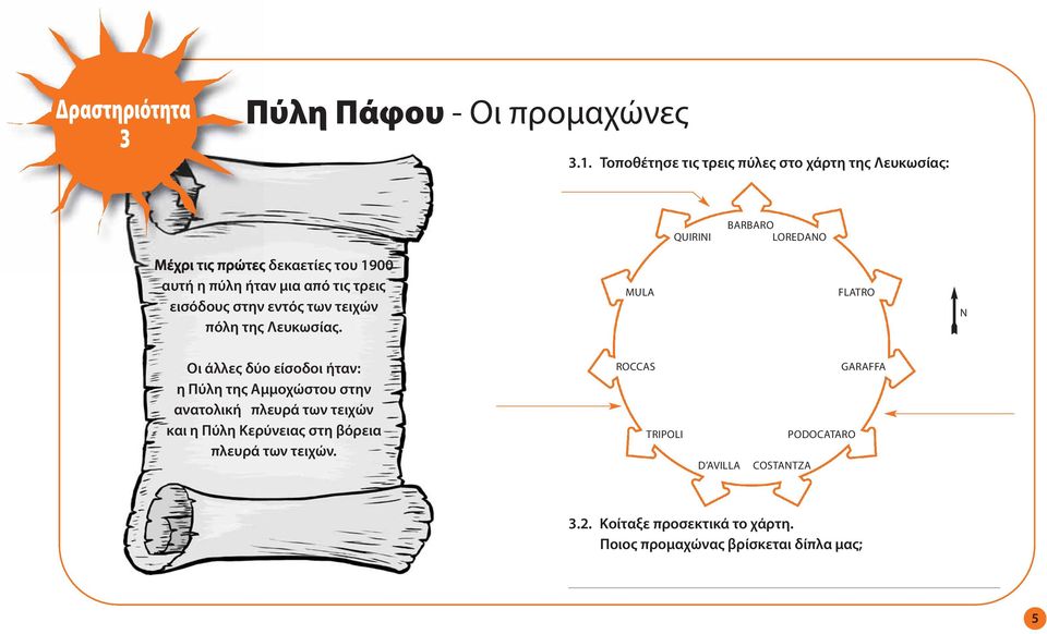 μια από τις τρεις εισόδους στην εντός των τειχών πόλη της Λευκωσίας.