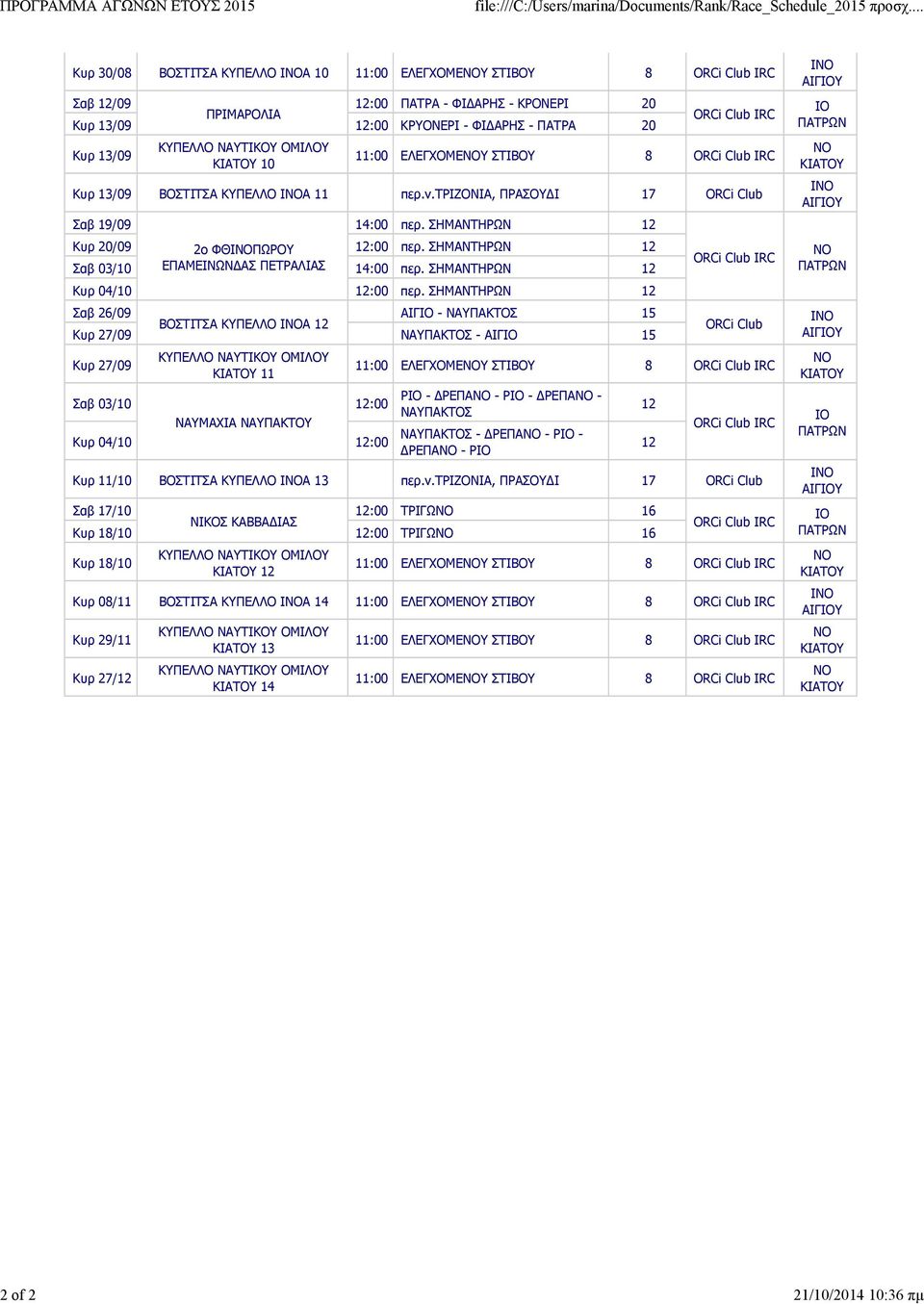 ΣΗΜΑΝΤΗΡΩΝ περ. ΣΗΜΑΝΤΗΡΩΝ 12 12 12 Κυρ 04/10 12:00 περ.