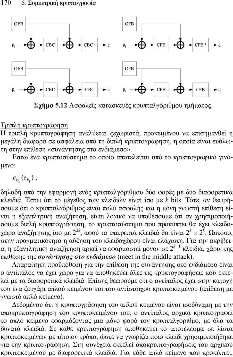 οποία είναι ευάλωτη στην επίθεση «συνάντησης στo ενδιάμεσο».