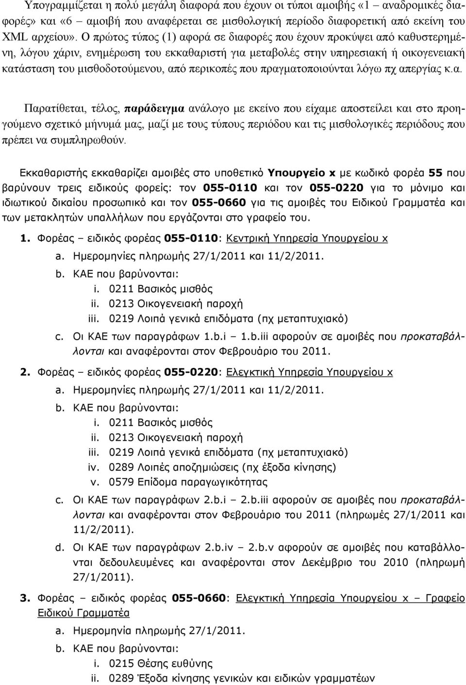 περικοπές που πραγ