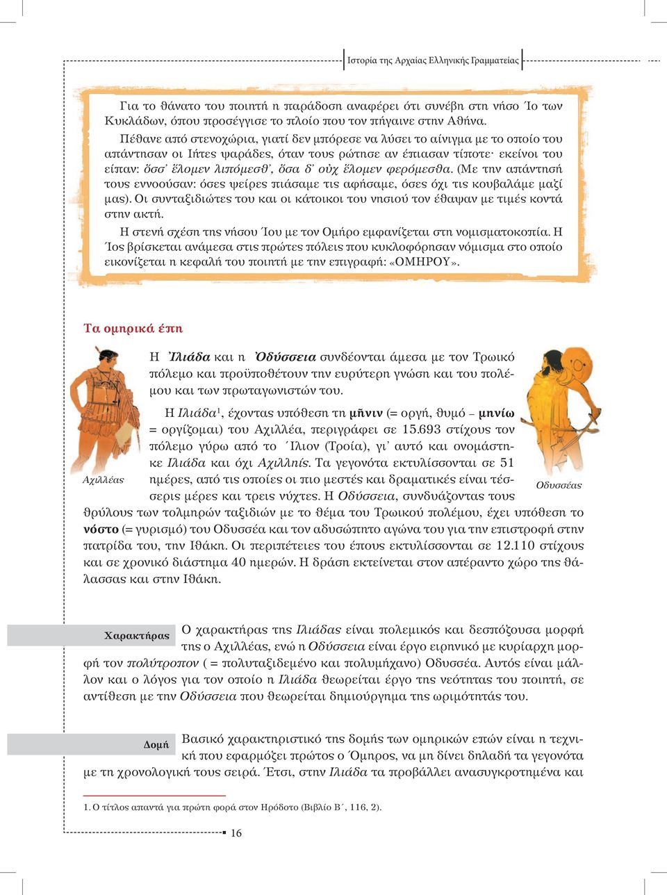 φερόμεσθα. (Με την απάντησή τους εννοούσαν: όσες ψείρες πιάσαμε τις αφήσαμε, όσες όχι τις κουβαλάμε μαζί μας). Οι συνταξιδιώτες του και οι κάτοικοι του νησιού τον έθαψαν με τιμές κοντά στην ακτή.