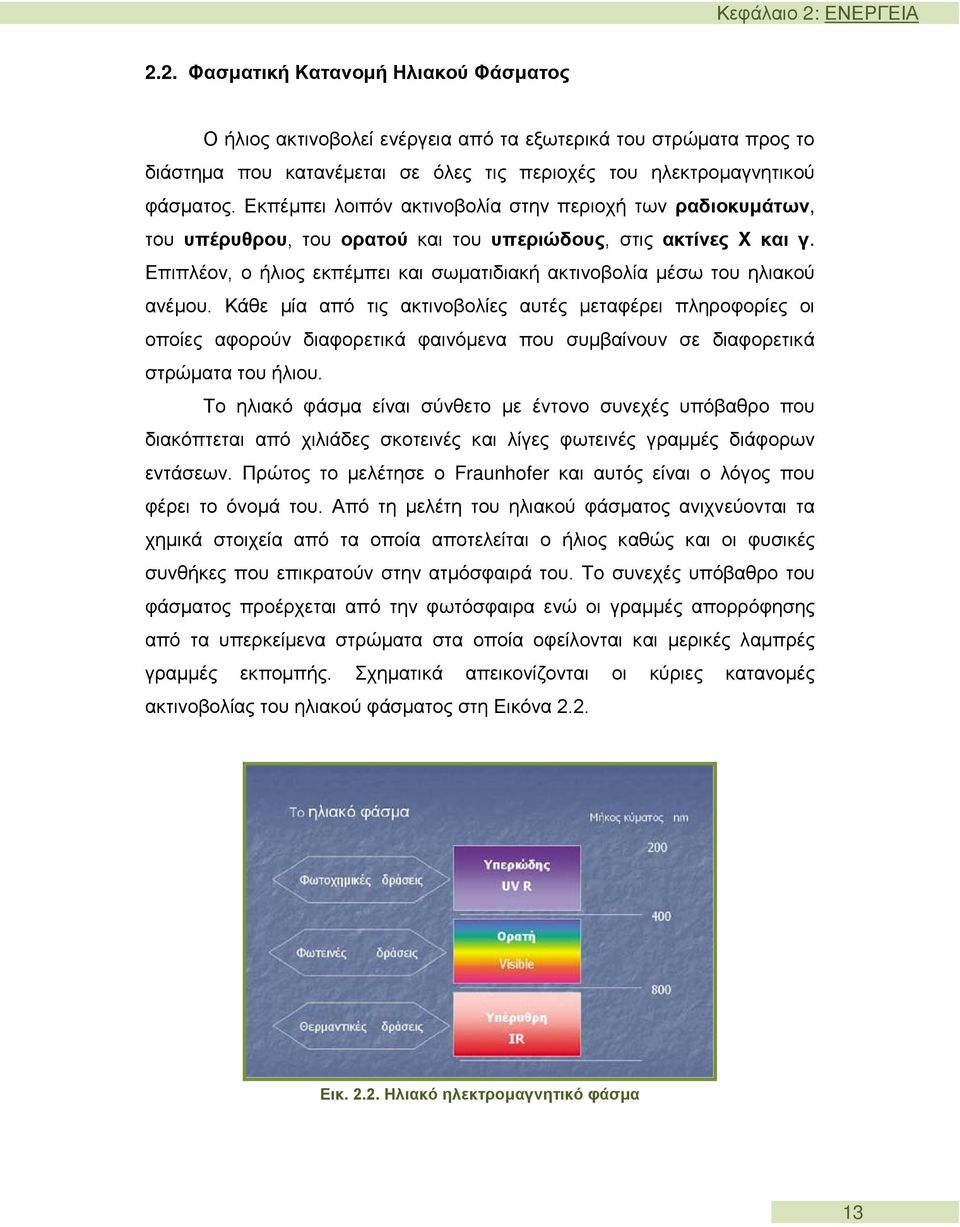 Επιπλέον, ο ήλιος εκπέμπει και σωματιδιακή ακτινοβολία μέσω του ηλιακού ανέμου.