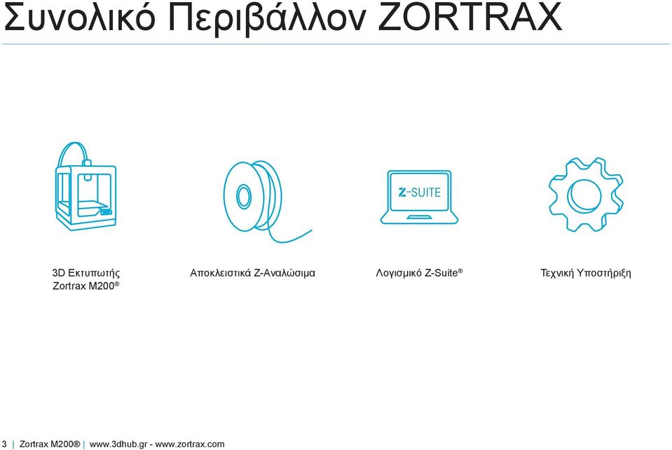 Z-Suite Zortrax M200 Τεχνική Υποστήριξη