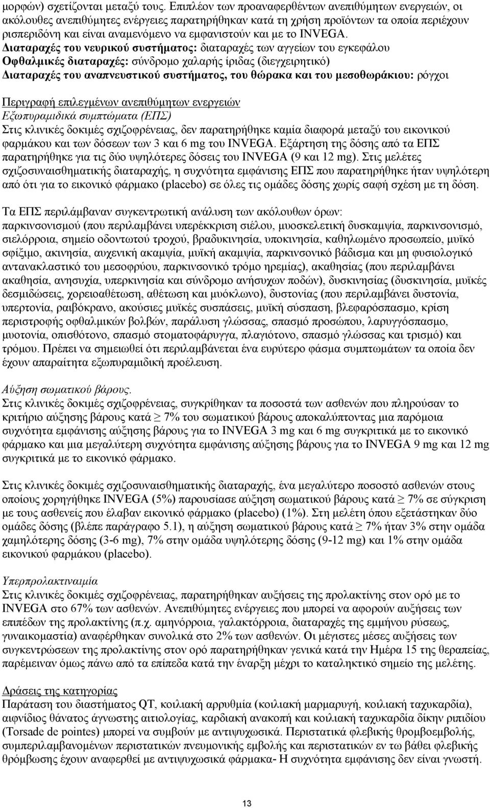 με το INVEGA.