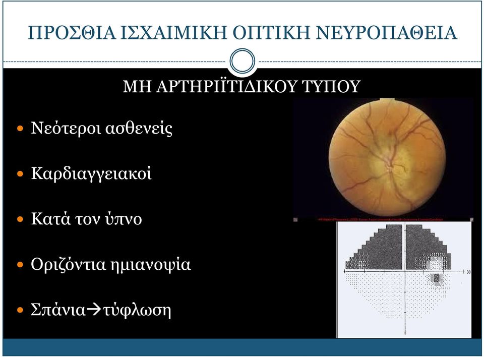 Νεότεροι ασθενείς Καρδιαγγειακοί