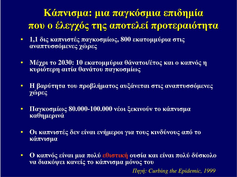 αναπτυσσόμενες χώρες Παγκοσμίως 80.000-100.