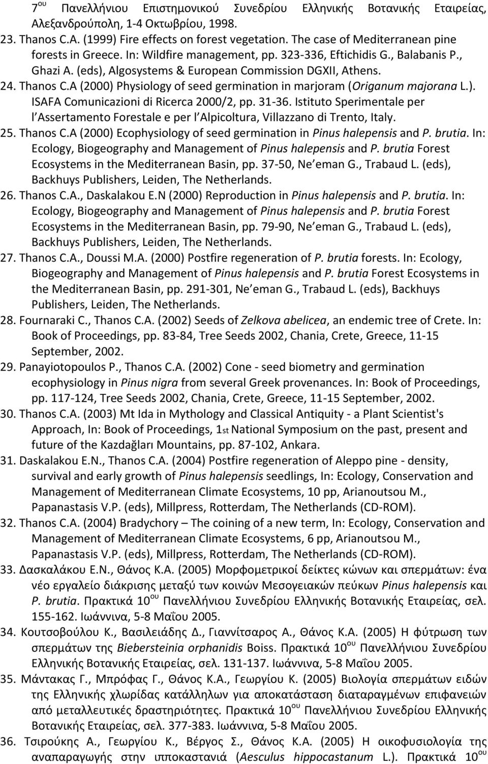 A (2000) Physiology of seed germination in marjoram (Origanum majorana L.). ISAFA Comunicazioni di Ricerca 2000/2, pp. 31-36.