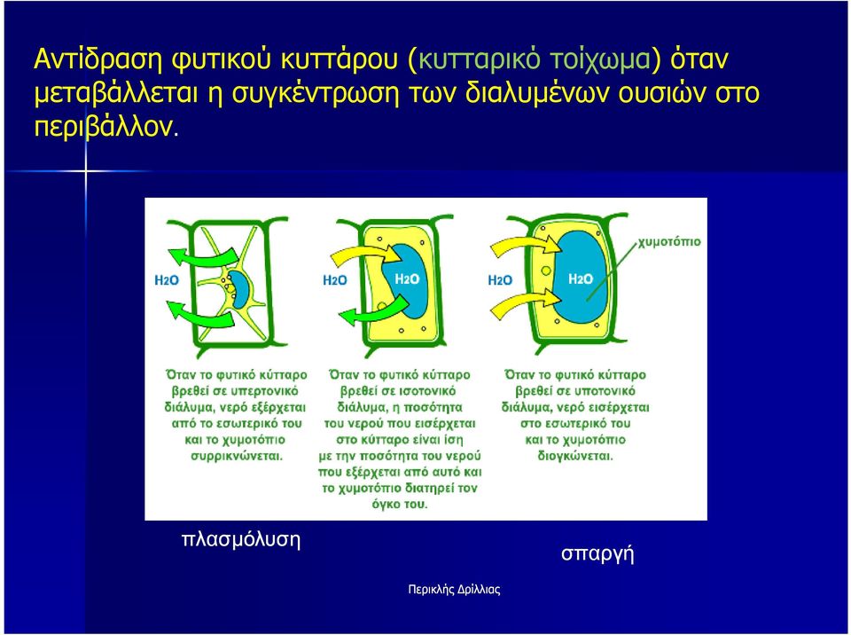 µεταβάλλεται η συγκέντρωση των