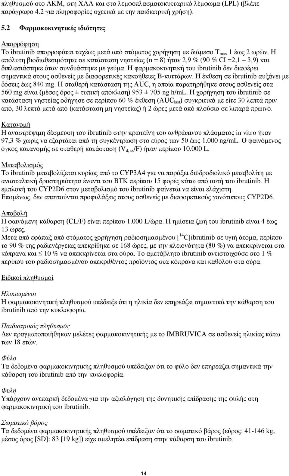 Η απόλυτη βιοδιαθεσιμότητα σε κατάσταση νηστείας (n = 8) ήταν 2,9 % (90 % CI =2,1 3,9) και διπλασιάστηκε όταν συνδυάστηκε με γεύμα.