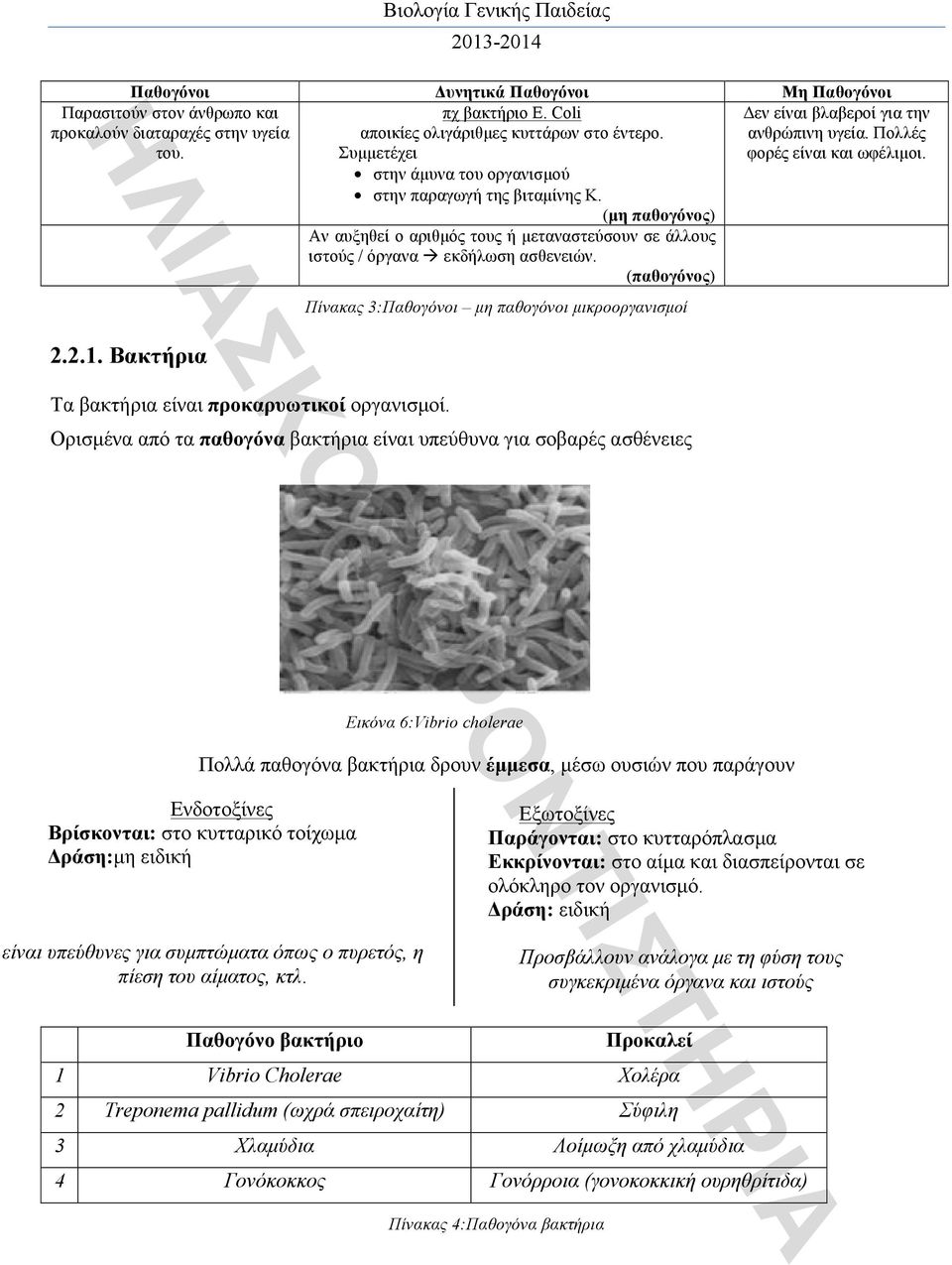 3: µ µµ µ 6:Vibrio cholerae µµ, µ : µ :µ