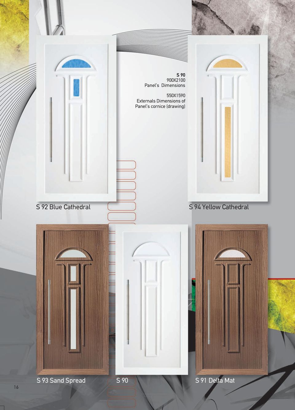 Blue Cathedral S 94 Yellow