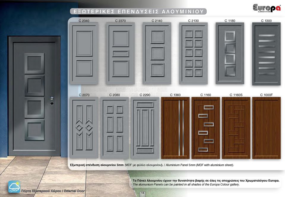 / Aluminium Panel 5mm (MDF with aluminium sheet).