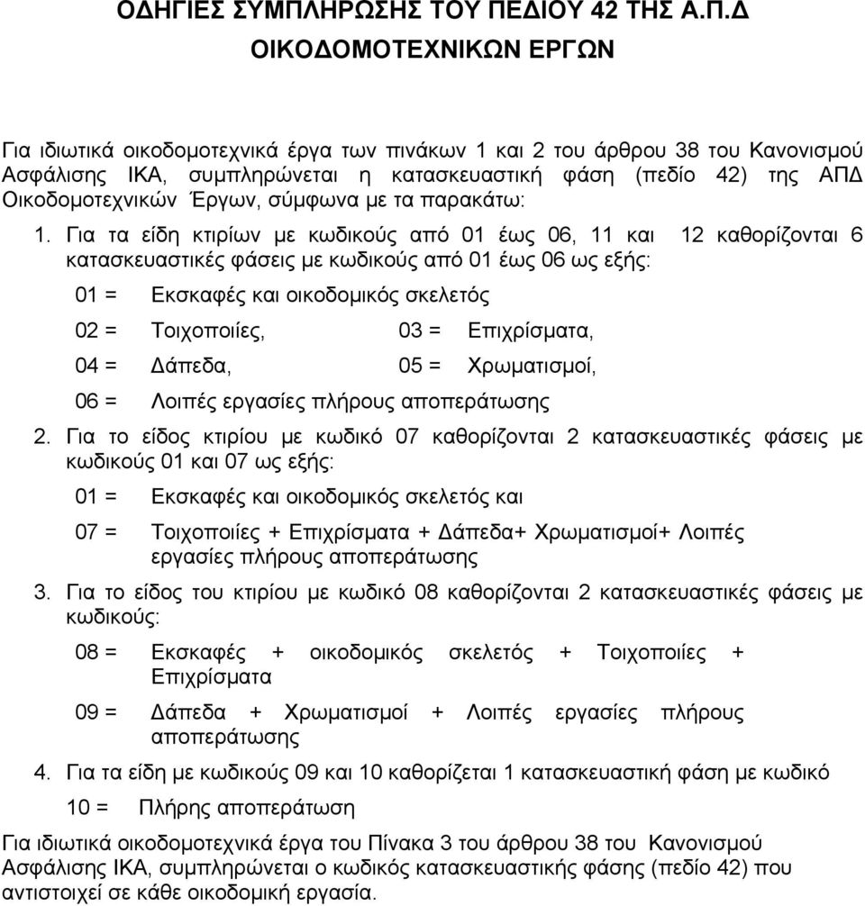ΙΟΥ 42 ΤΗΣ Α.Π.