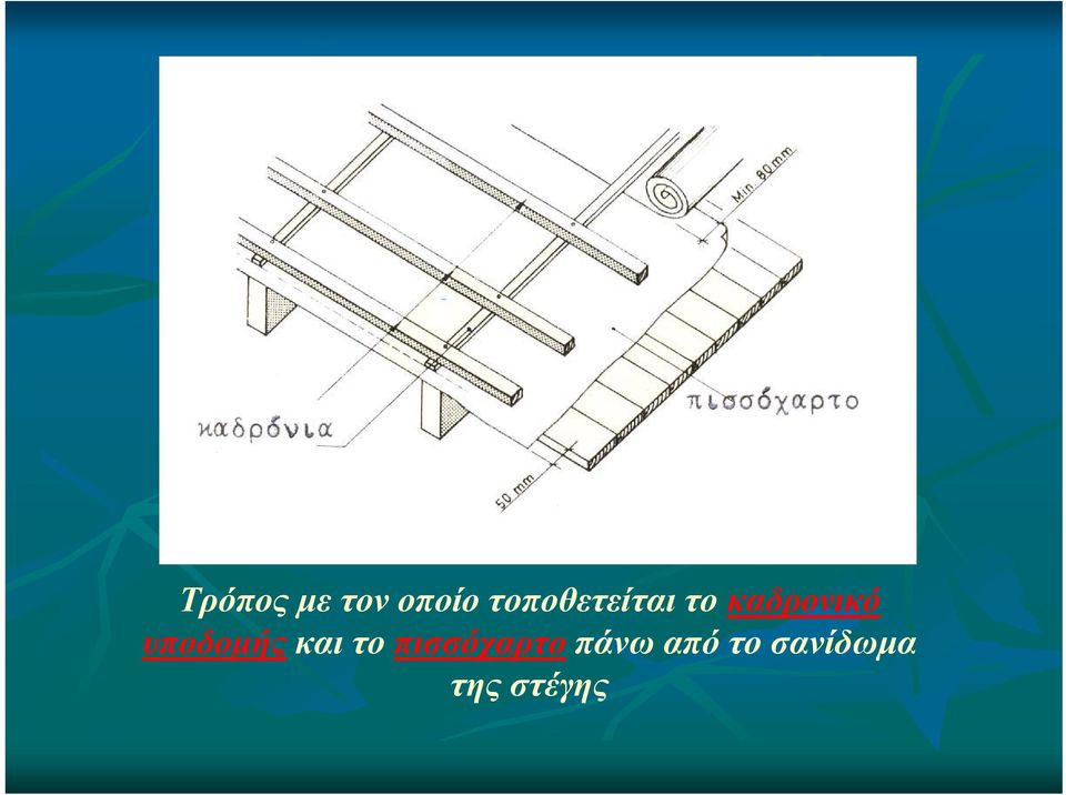 υποδομής και το