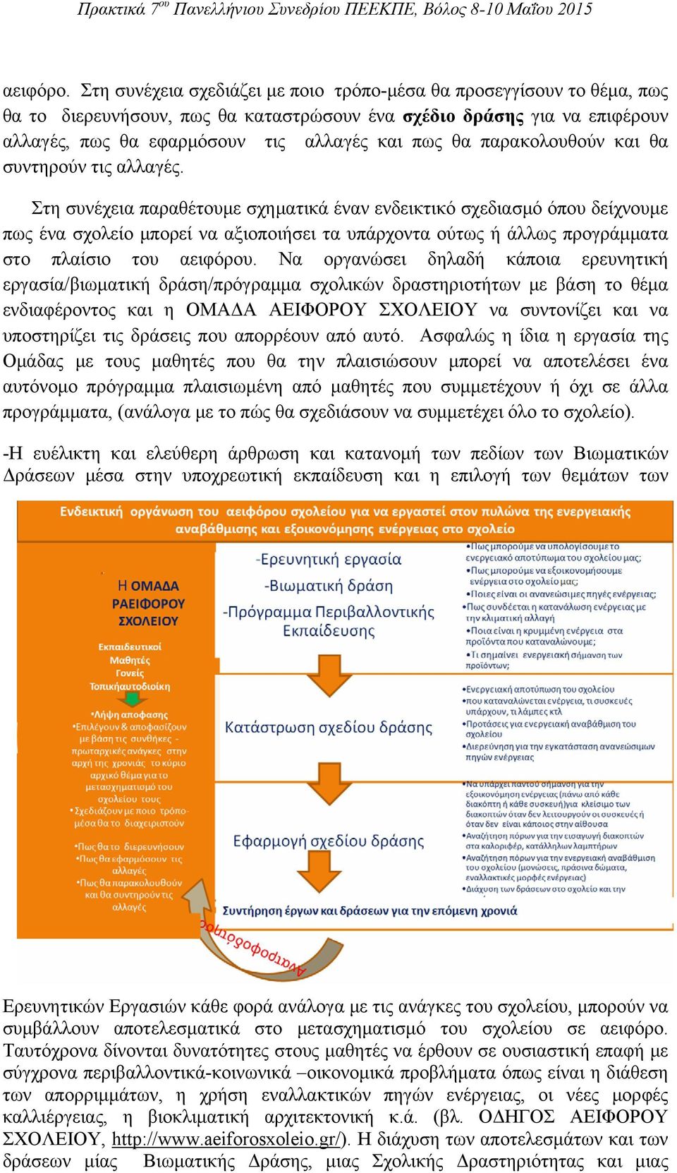 παρακολουθούν και θα συντηρούν τις αλλαγές.