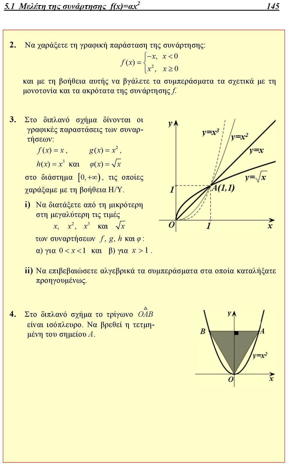 συνάρτησης f. 3.