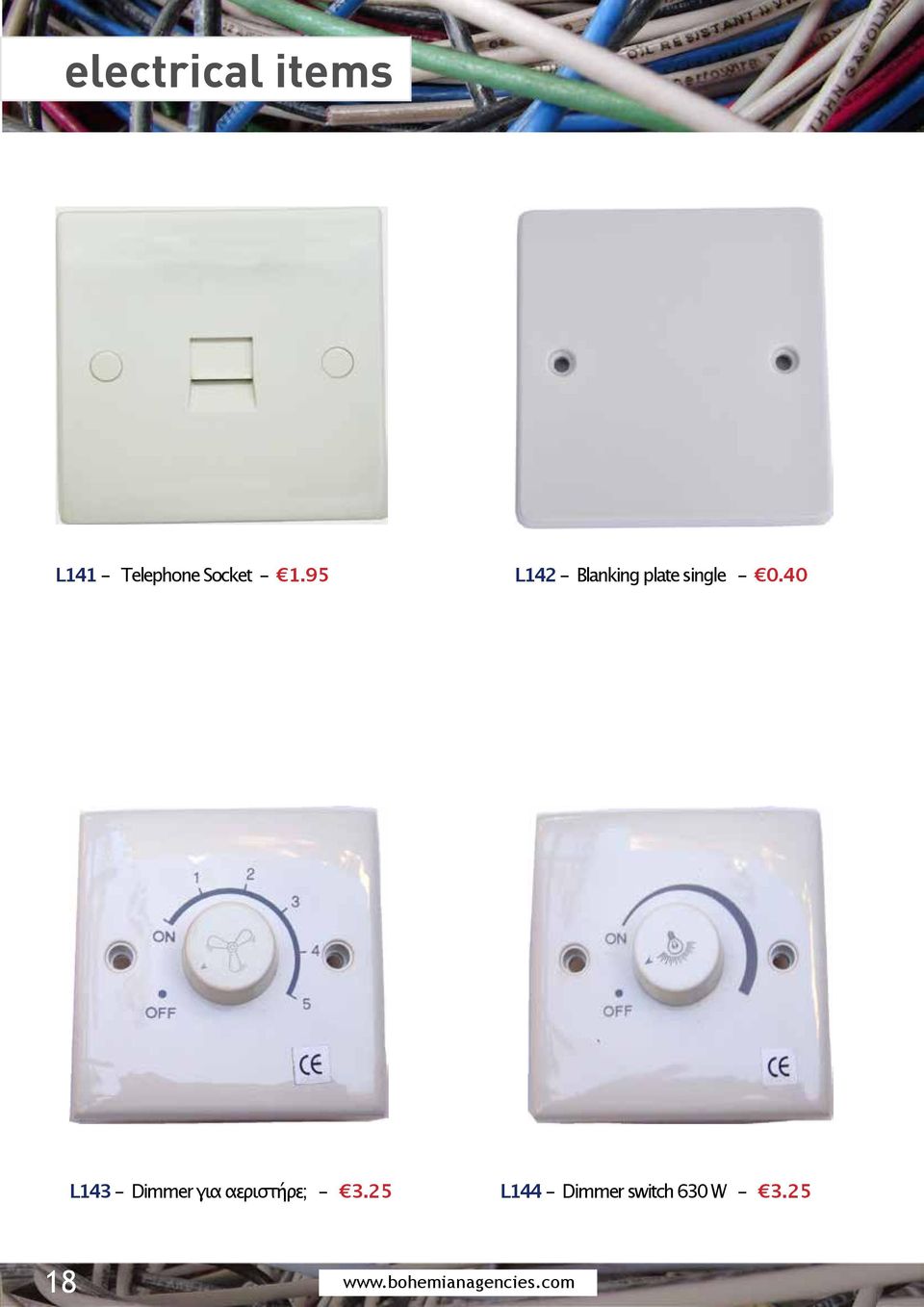 95 L142 - Blanking plate single - 0.