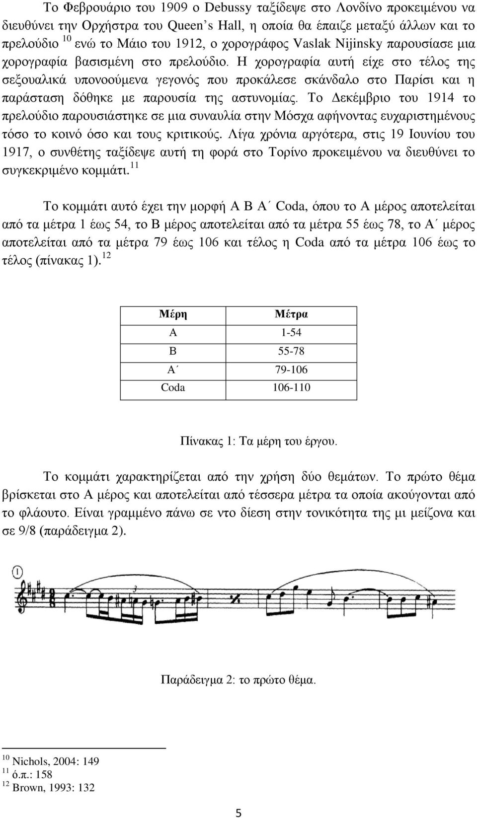 Η χορογραφία αυτή είχε στο τέλος της σεξουαλικά υπονοούμενα γεγονός που προκάλεσε σκάνδαλο στο Παρίσι και η παράσταση δόθηκε με παρουσία της αστυνομίας.