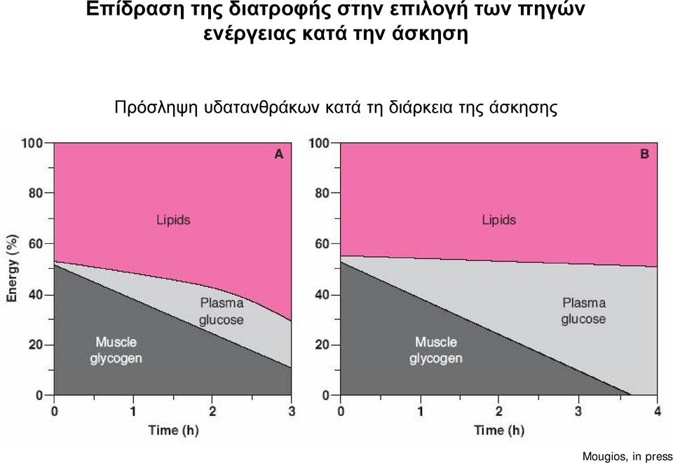 την άσκηση Πρόσληψη υδατανθράκων