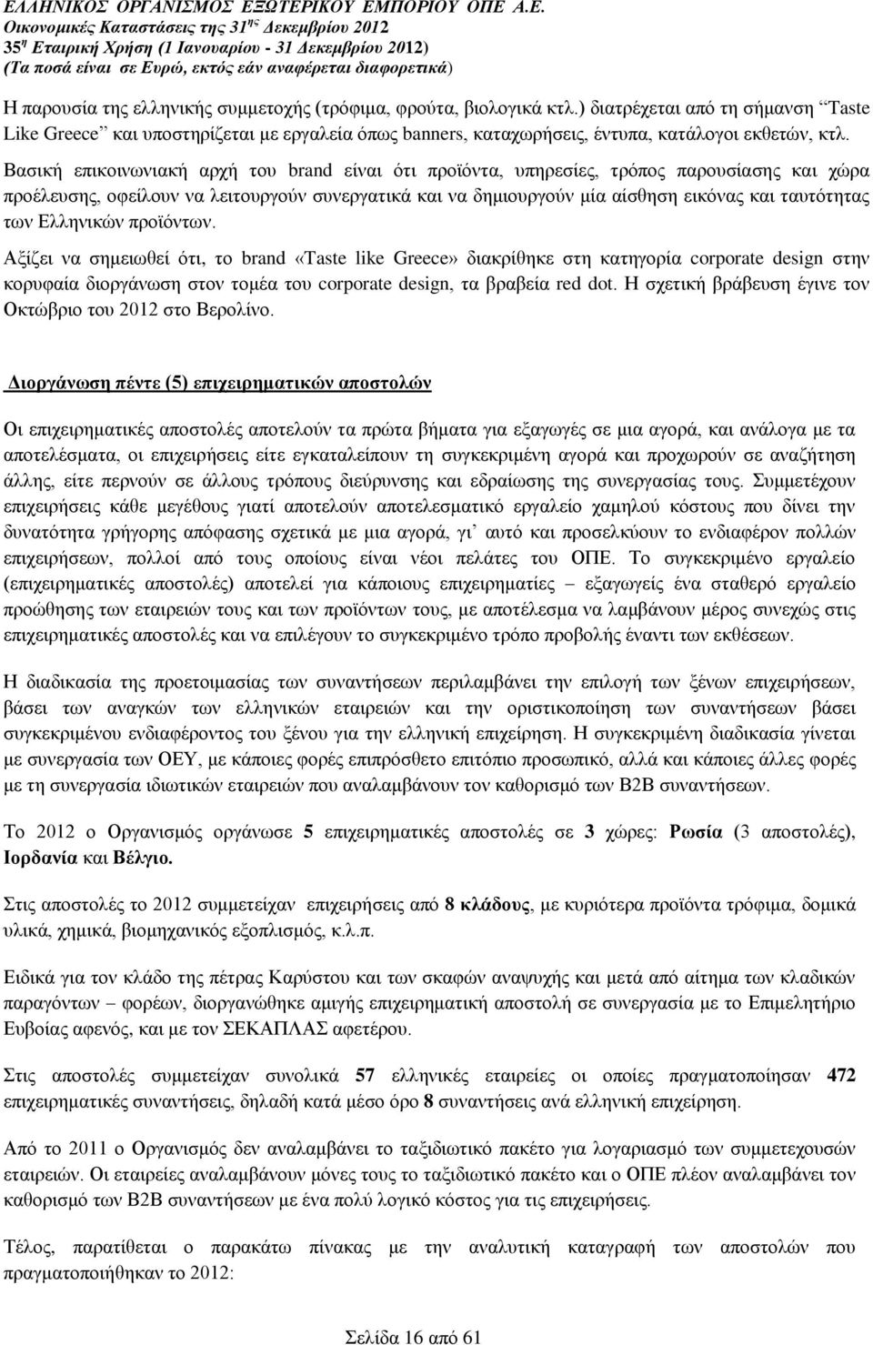 Βασική επικοινωνιακή αρχή του brand είναι ότι προϊόντα, υπηρεσίες, τρόπος παρουσίασης και χώρα προέλευσης, οφείλουν να λειτουργούν συνεργατικά και να δημιουργούν μία αίσθηση εικόνας και ταυτότητας