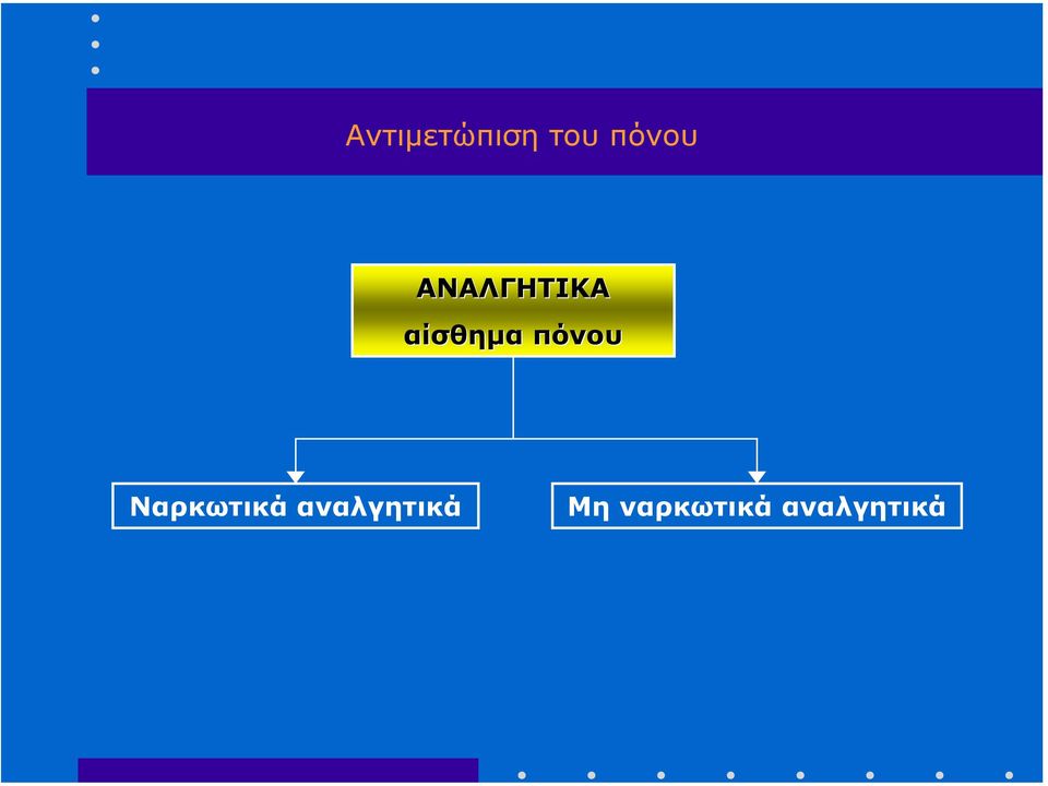 πόνου Ναρκωτικά