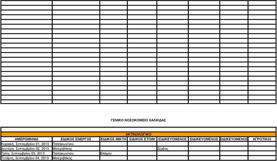 Μοσχοβάκης Ζέρβας Τρίτη, Σεπτεμβρίου 03, 2013