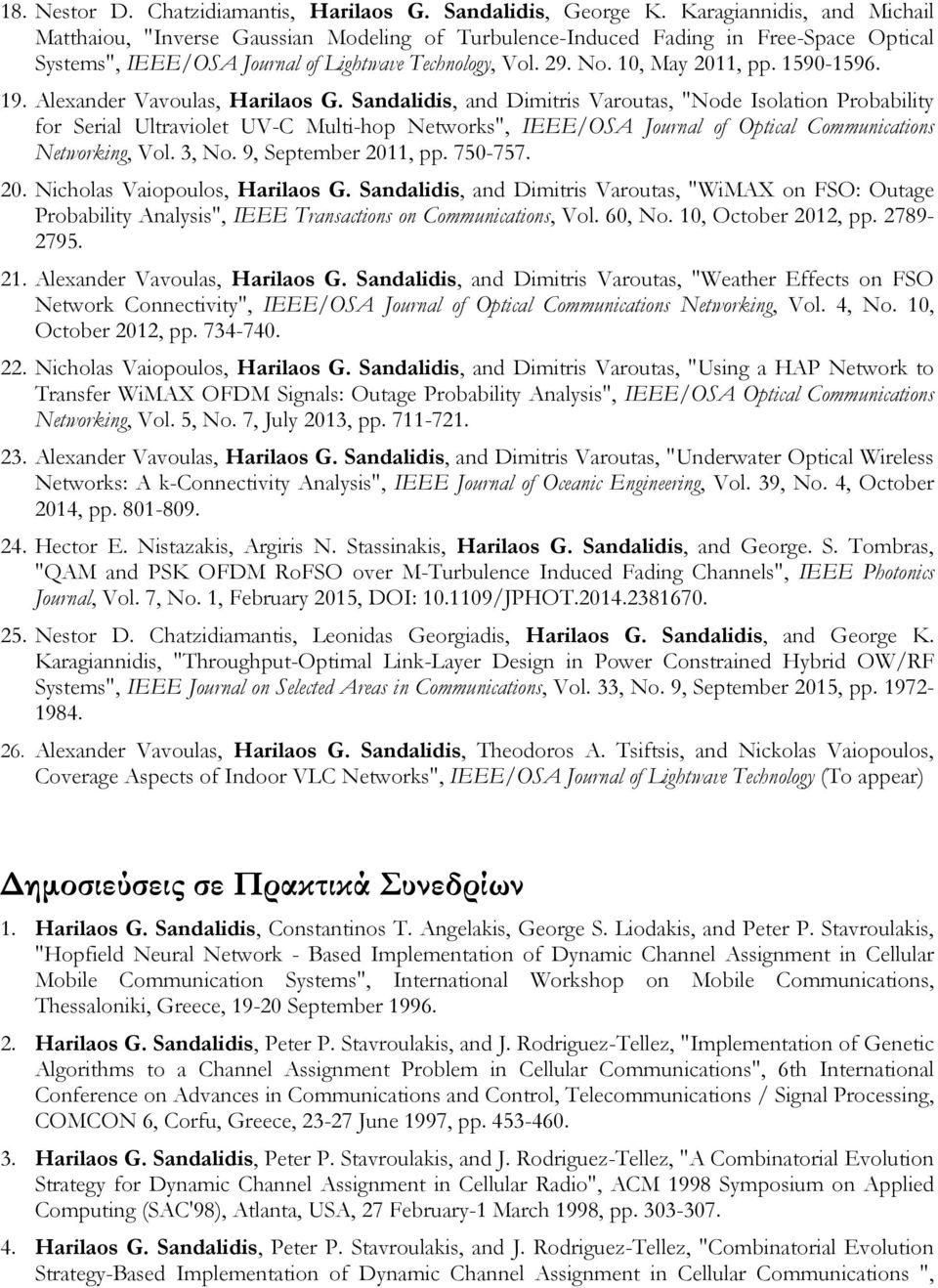 1590-1596. 19. Alexander Vavoulas, Harilaos G.