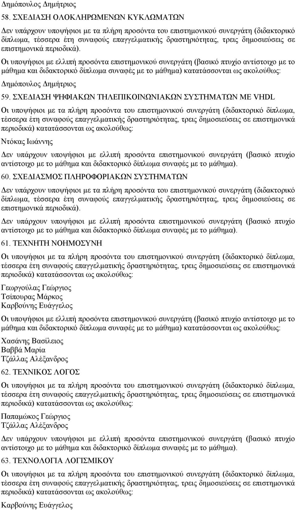 ΣΧΕΔΙΑΣΗ ΨΗΦΙΑΚΩΝ ΤΗΛΕΠΙΚΟΙΝΩΝΙΑΚΩΝ ΣΥΣΤΗΜΑΤΩΝ ΜΕ VHDL 60.