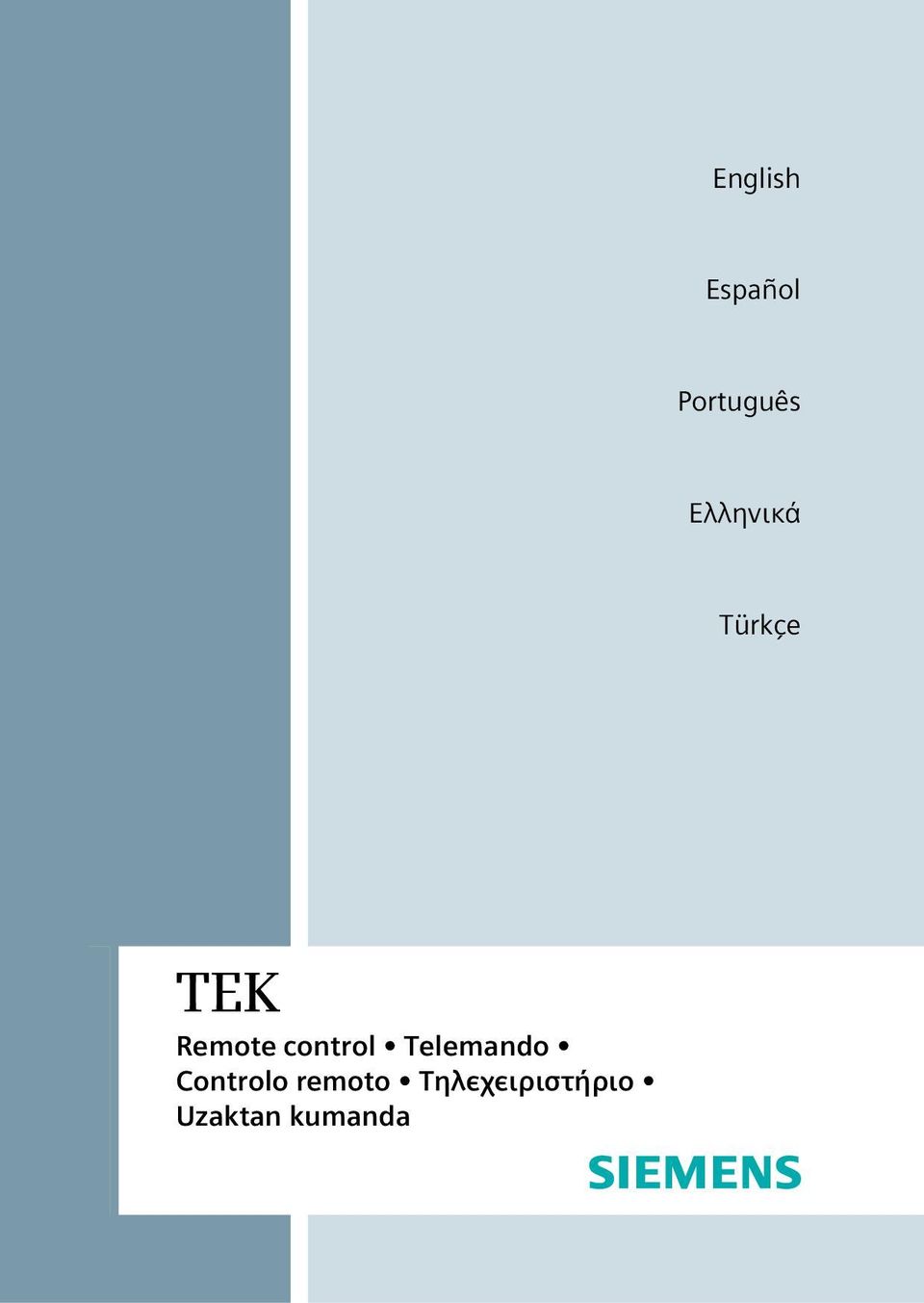 control Telemando Controlo