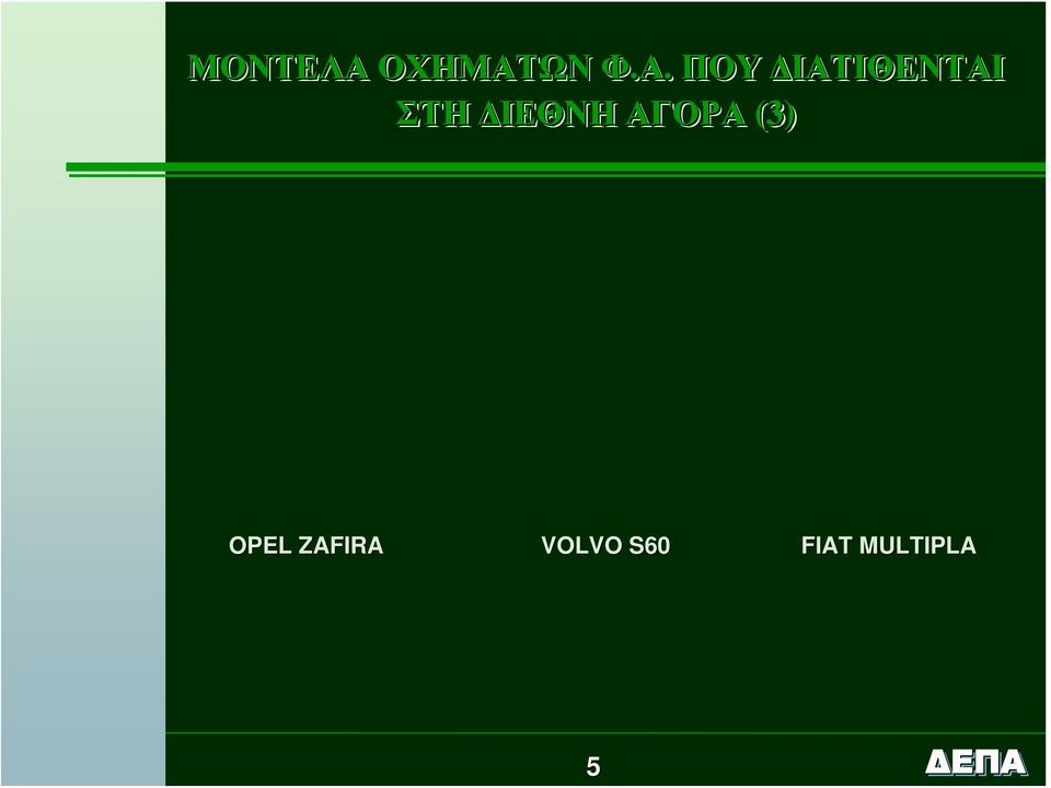 ΣΤΗΔΙΕΘΝΗΑΓΟΡΑ(3) OPEL