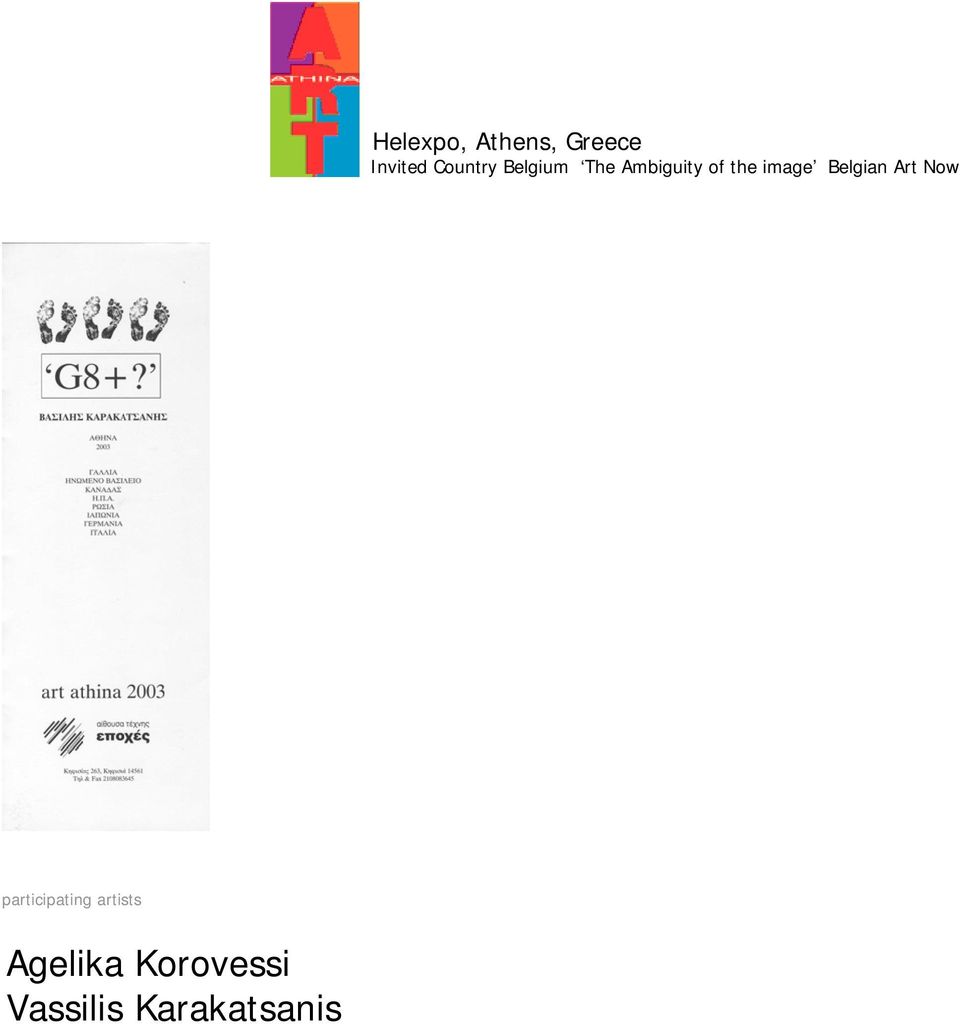 image Belgian Art Now participating
