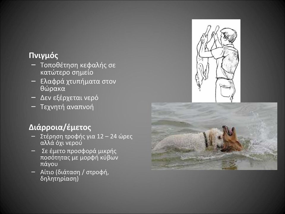 Στέρηση τροφής για 12 24 ώρες αλλά όχι νερού Σε έμετο προσφορά