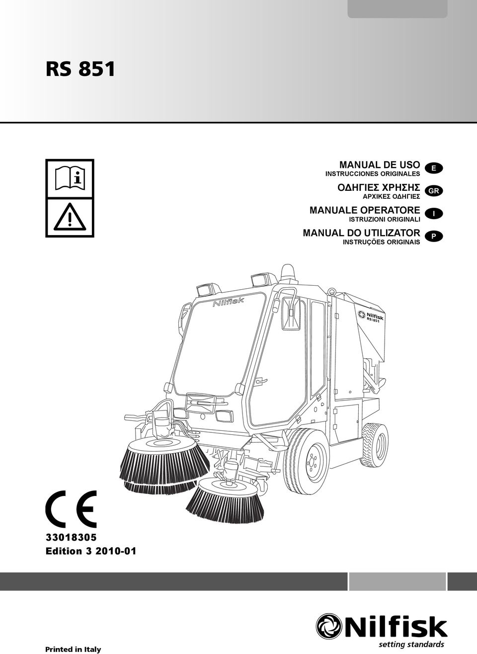 ORIGINALI MANUAL DO UTILIZATOR INSTRUÇÕES ORIGINAIS