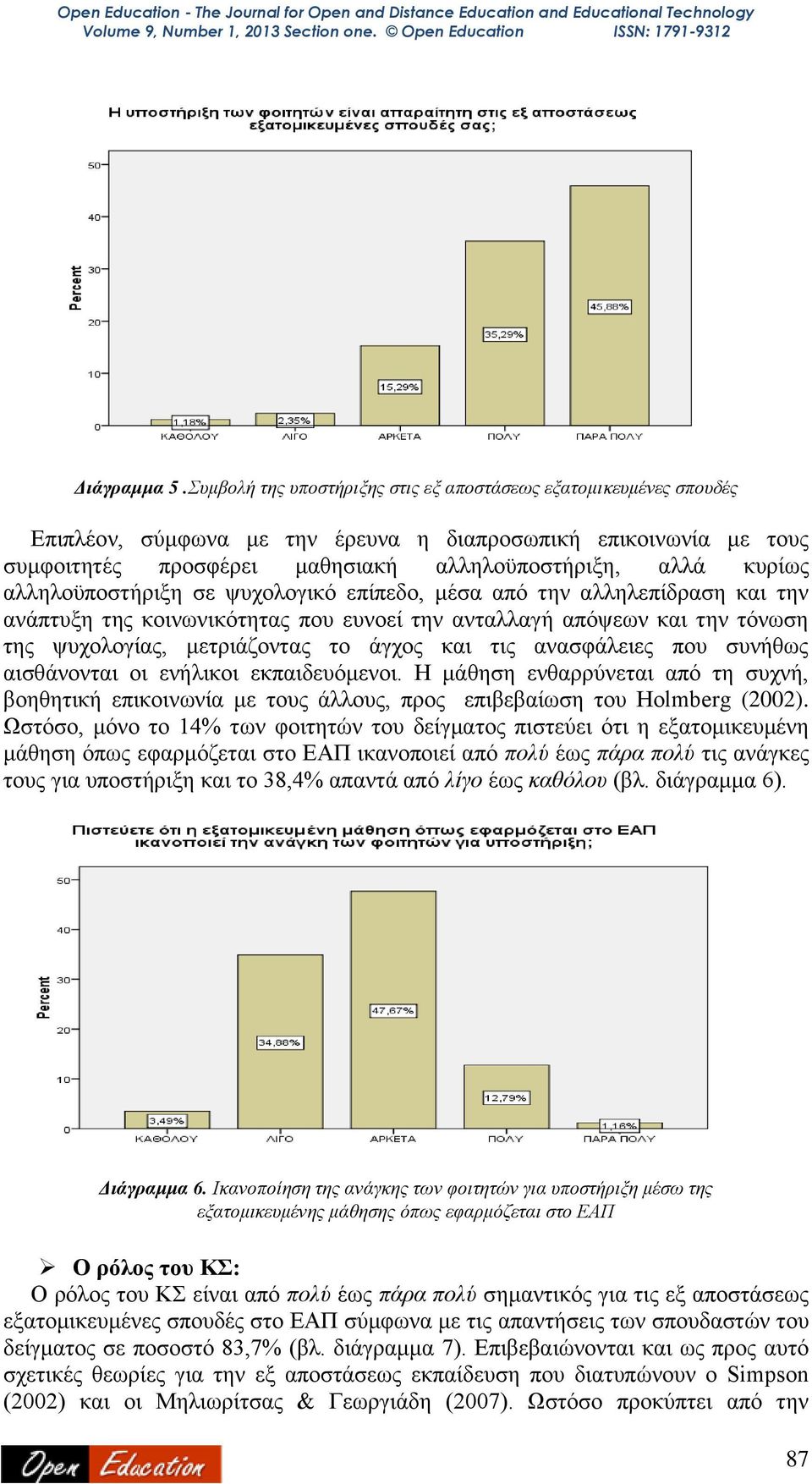 αλληλοϋποστήριξη σε ψυχολογικό επίπεδο, μέσα από την αλληλεπίδραση και την ανάπτυξη της κοινωνικότητας που ευνοεί την ανταλλαγή απόψεων και την τόνωση της ψυχολογίας, μετριάζοντας το άγχος και τις