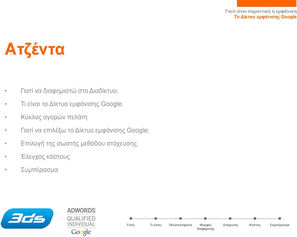 πελάτη Γιατί να επιλέξω το Δίκτυο εμφάνισης