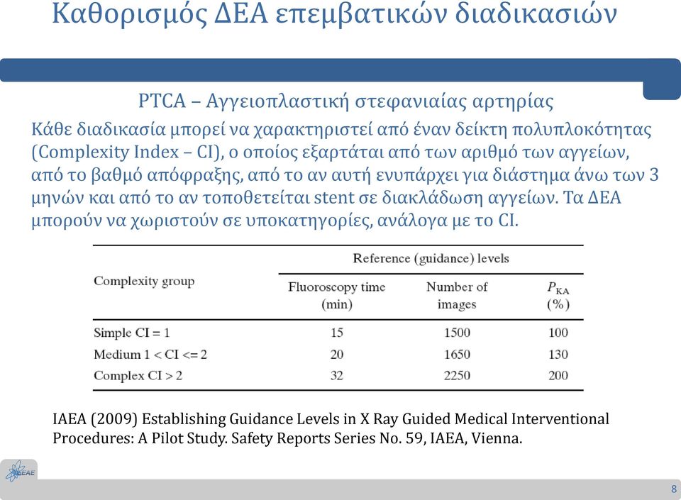 διάστημα άνω των 3 μηνών και από το αν τοποθετείται stent σε διακλάδωση αγγείων.