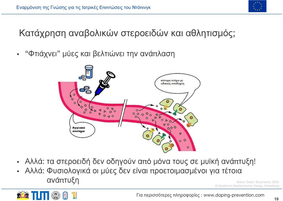 μυϊκή ανάπτυξη!